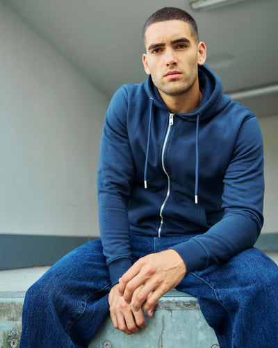 Basic full zip hoodieThumbnail 