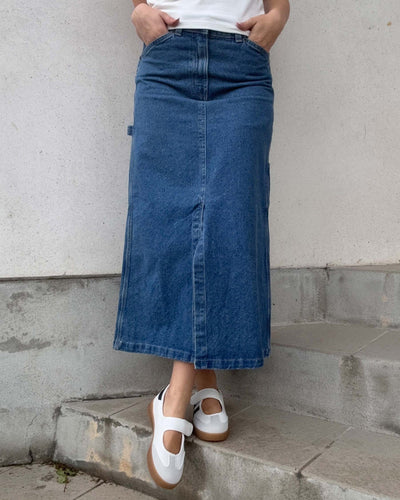 WOMENS CARPENTER DENIM SKIRTThumbnail 