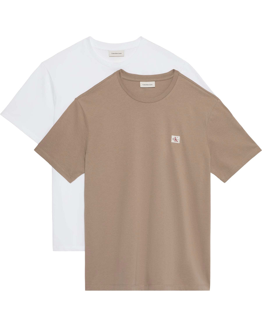 WOVEN LABEL TEE 2-PACK