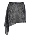 NMIDA ELASTICATED LACE SKIRT