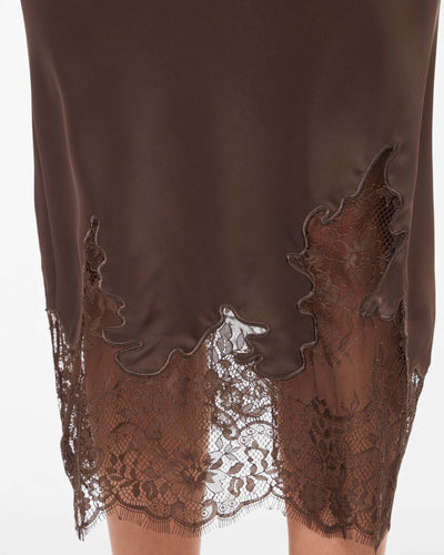 VISABEL HW MIDI LACE SKIRTThumbnail 