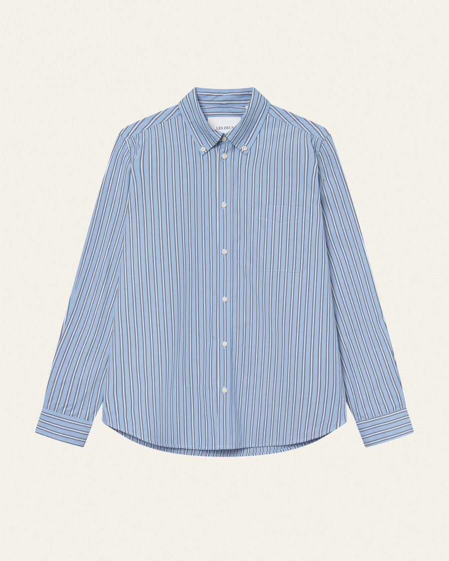Kent Stripe Poplin Shirt