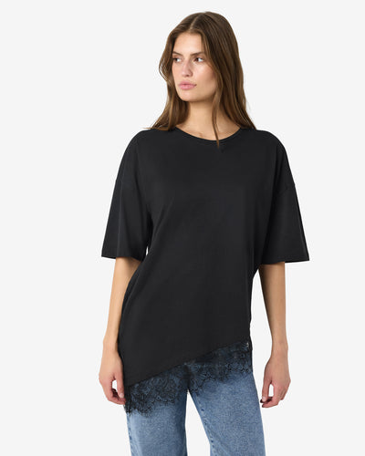 NMEASY LACE DETAIL T-SHIRTThumbnail 