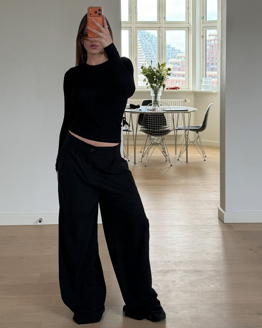 Purlazanna pleat pants