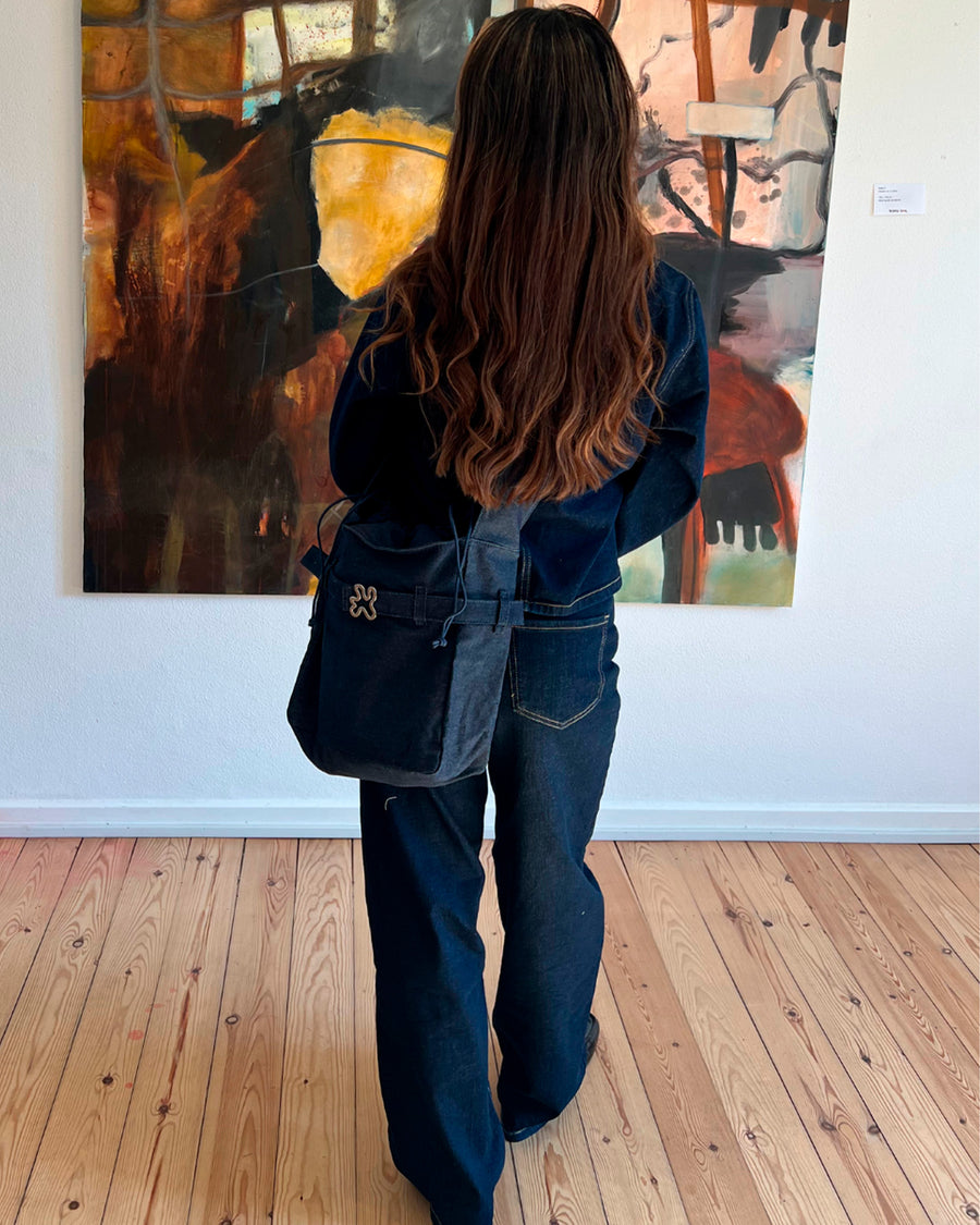 Denim crossbody