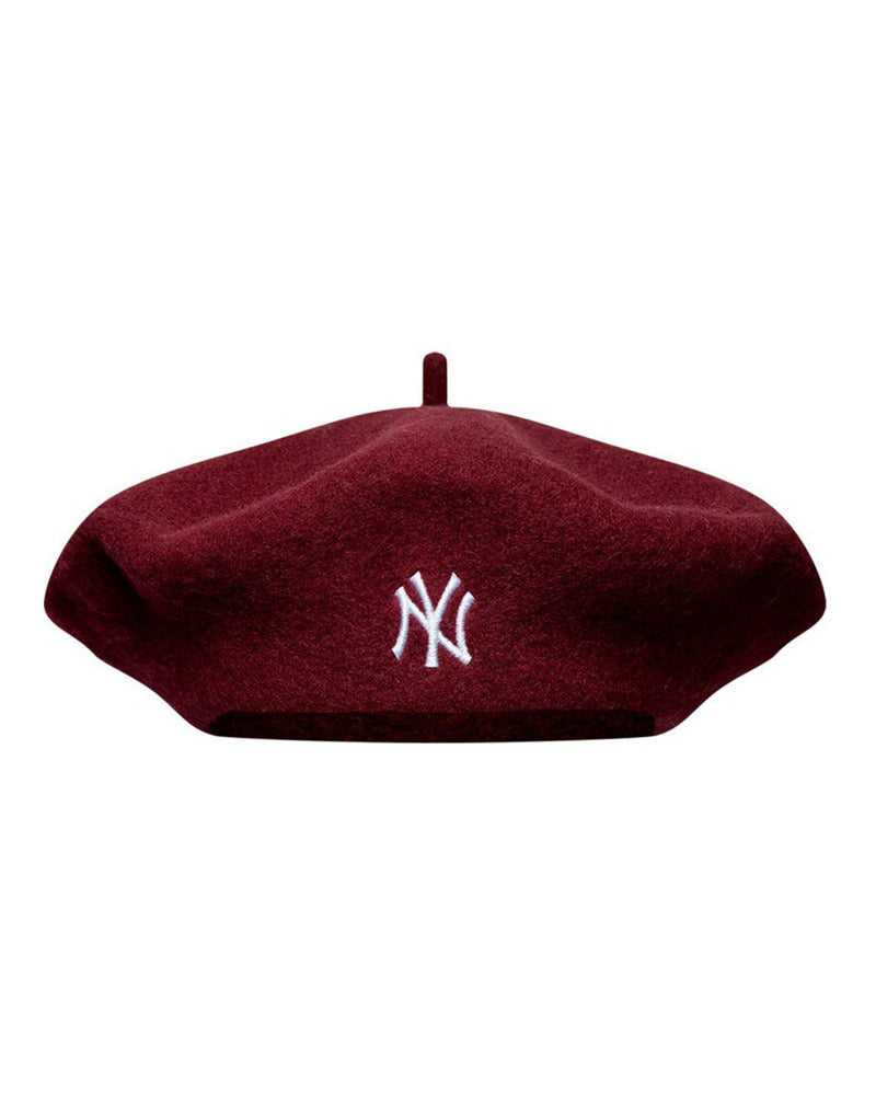WOOL SCRIPT BERET
