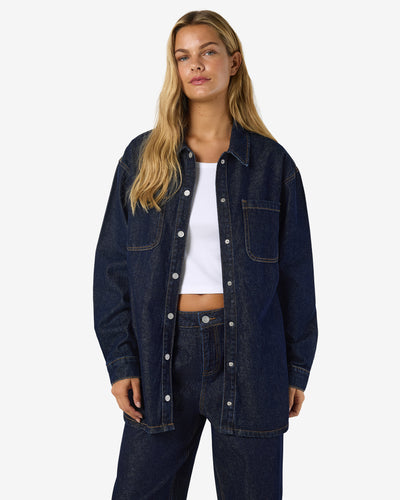 NMALVA L/S DENIM SHACKETThumbnail 