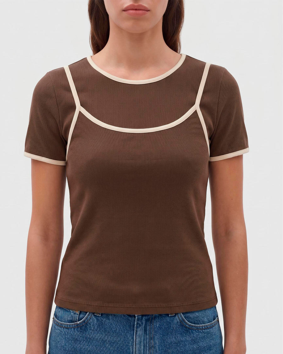 NMKERRY DOUBLE LAYER TOP