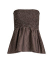 Fie smock dot top