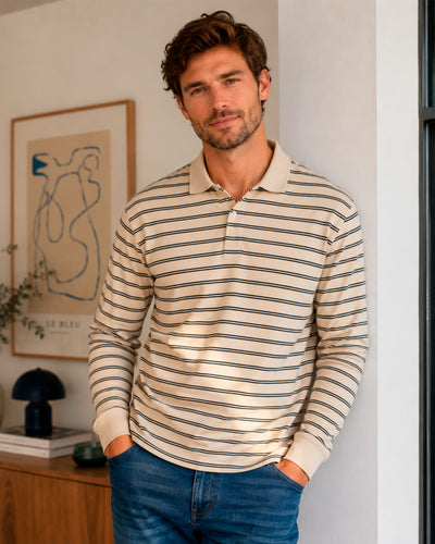 Striped Ls PoloThumbnail 