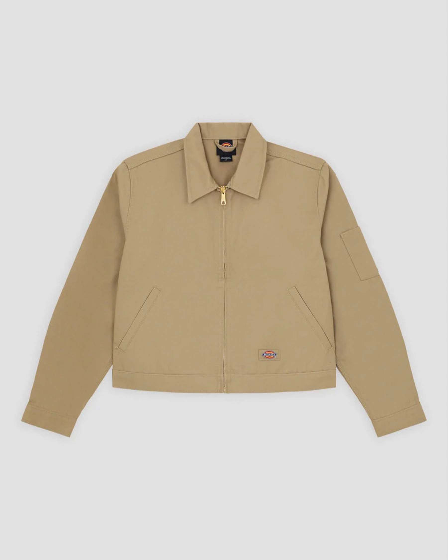 LINED EISENHOWER CROP W