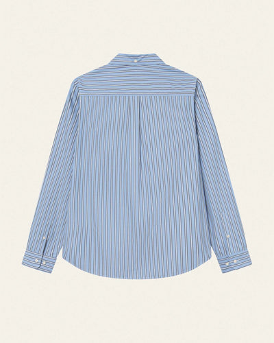 Kent Stripe Poplin ShirtThumbnail 