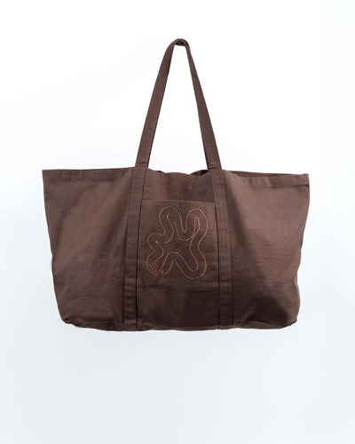 Brown mega shopperThumbnail 