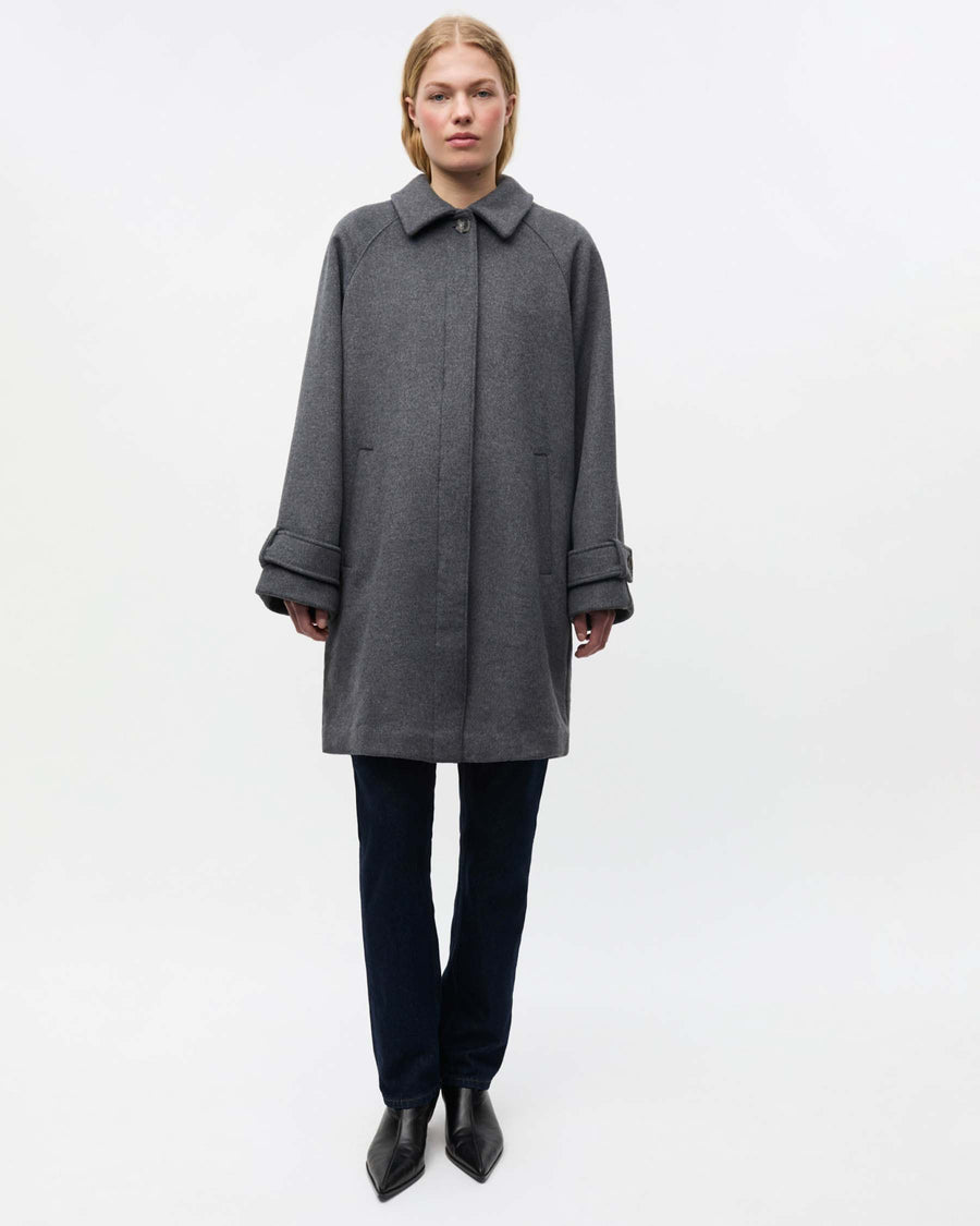 ENSENECA WOOL MIDI JACKET