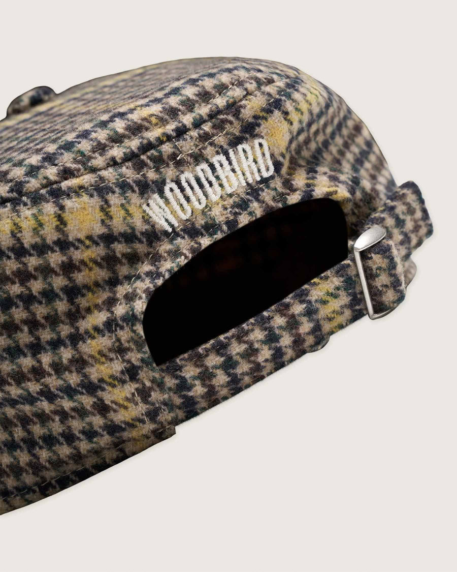 WBYin Check Pillbox Cap