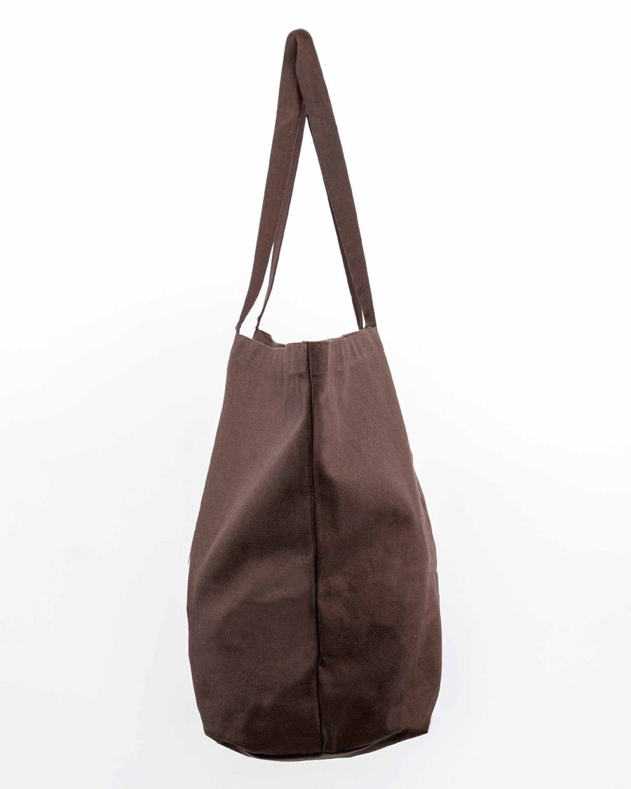 Brown mega shopper