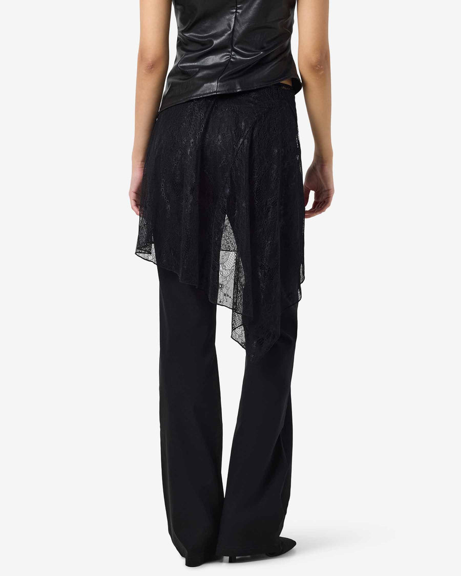 NMIDA ELASTICATED LACE SKIRT