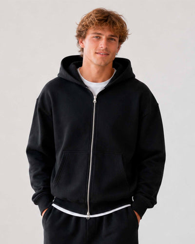 Boxy Full Zip HoodieThumbnail 