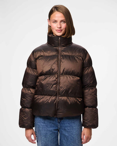 PCMILLA SHINY PUFFER JACKETThumbnail 