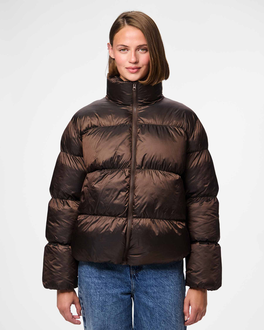 PCMILLA SHINY PUFFER JACKET