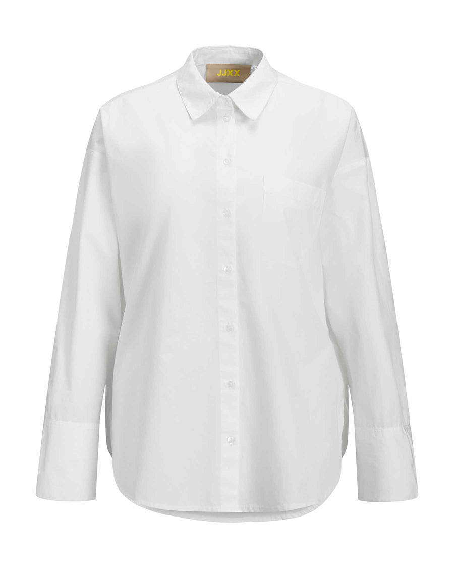 JXHENNA LS POPLIN PATCH SHIRT