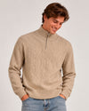 Ruben Half Zip Knit