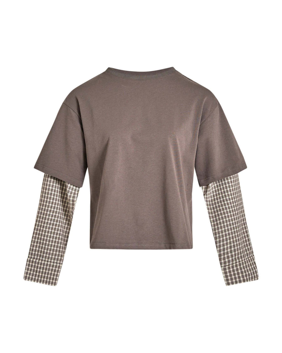 Mie oversize check ls