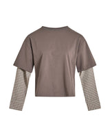 Mie oversize check ls