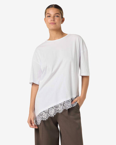 NMEASY LACE DETAIL T-SHIRTThumbnail 