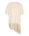 NMFILLA OVERSIZE SATIN LACE T