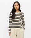 OBJESTER L/S RE KNIT PULLOVER