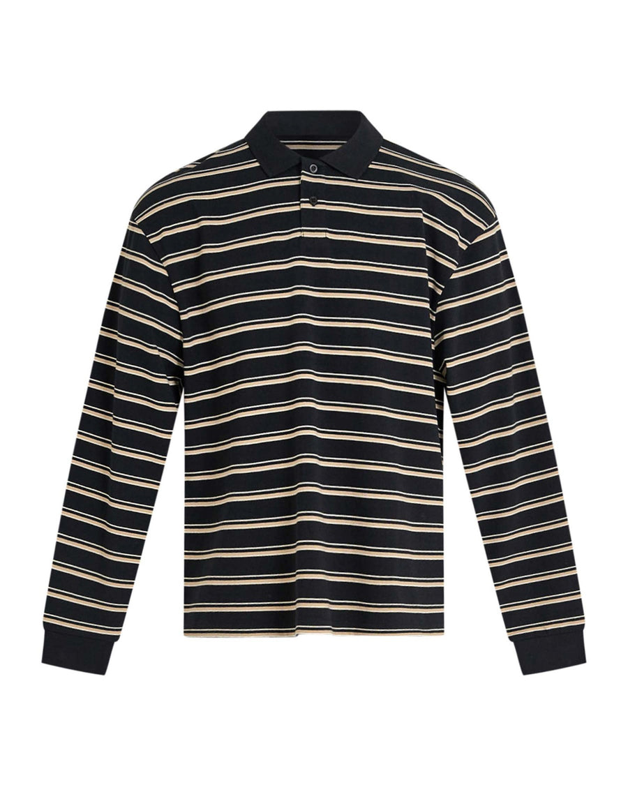 Striped Ls Polo