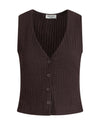 Sara crepe vest