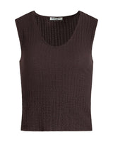 Alva crepe top