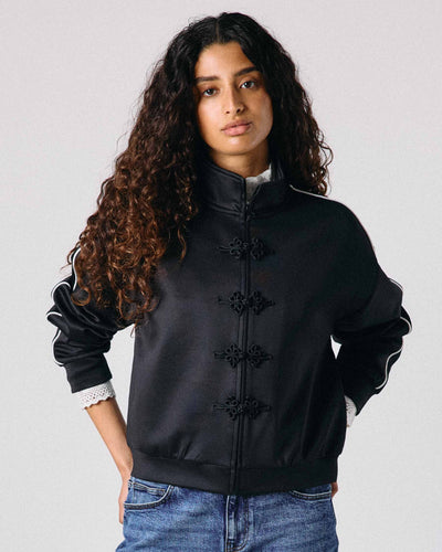 NMJENNA L/S HIGH NECK ZIP UPThumbnail 