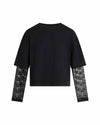 Serena lace tee