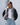 NMIVY FUR COLLAR LOOSE BOMBER