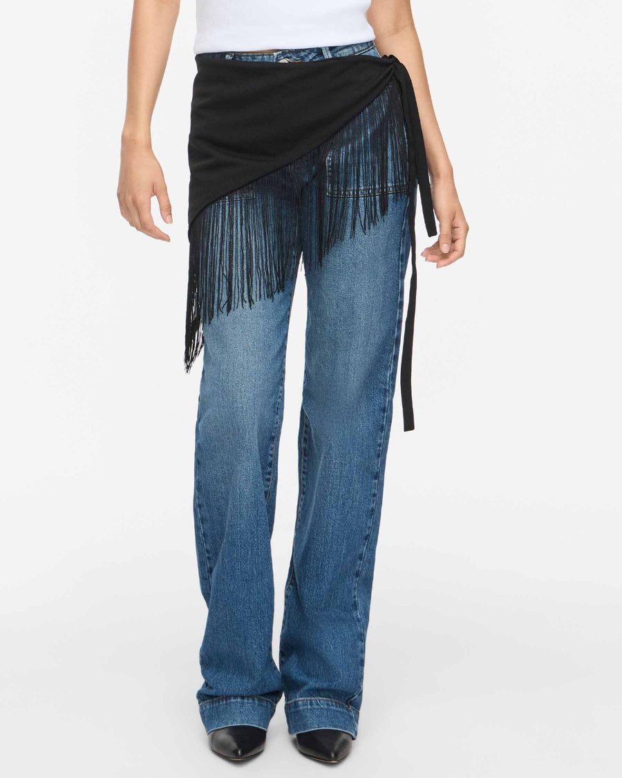 NMNONNA FRINGE WAIST SCARF