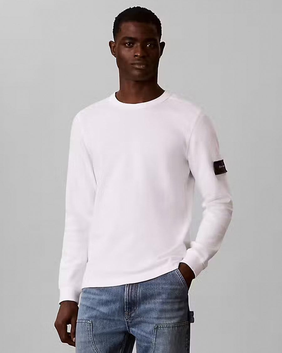 LS WAFFLE BADGE TEE