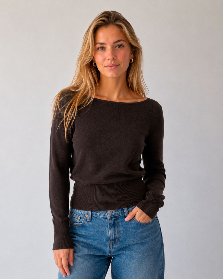 Emmira knit blouse