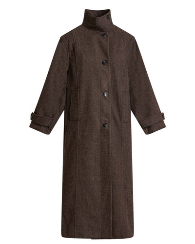 Gislyn check coatThumbnail 