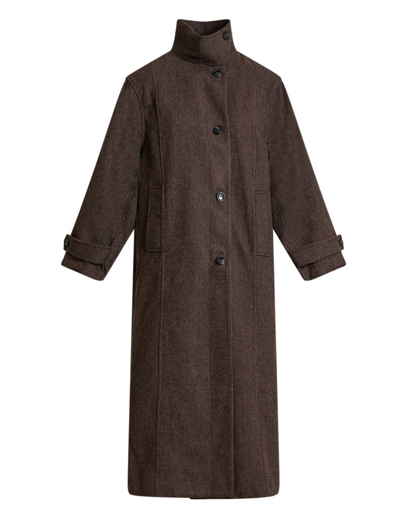 Gislyn check coat