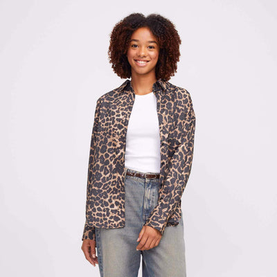 JXJAMIE RELAXED POPLIN SHIRTThumbnail 