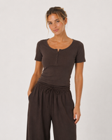 Lara rib tee