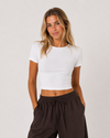 Visma modal crop top