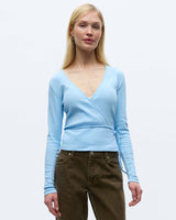 ENALLY LS V-N TEE