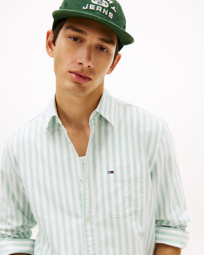 TJM STRIPE OXFORD SHIRTThumbnail 