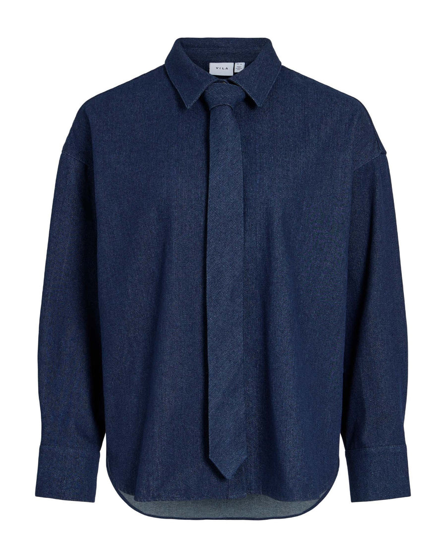 VIRALO L/S SHIRT W/ TIE