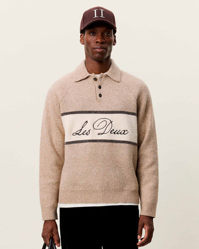 Signature Melange Knitted PoloThumbnail 