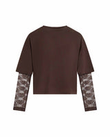 Serena lace tee